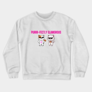 Glamorous Cat Crewneck Sweatshirt